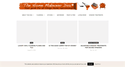 Desktop Screenshot of homemakeoverdiva.com